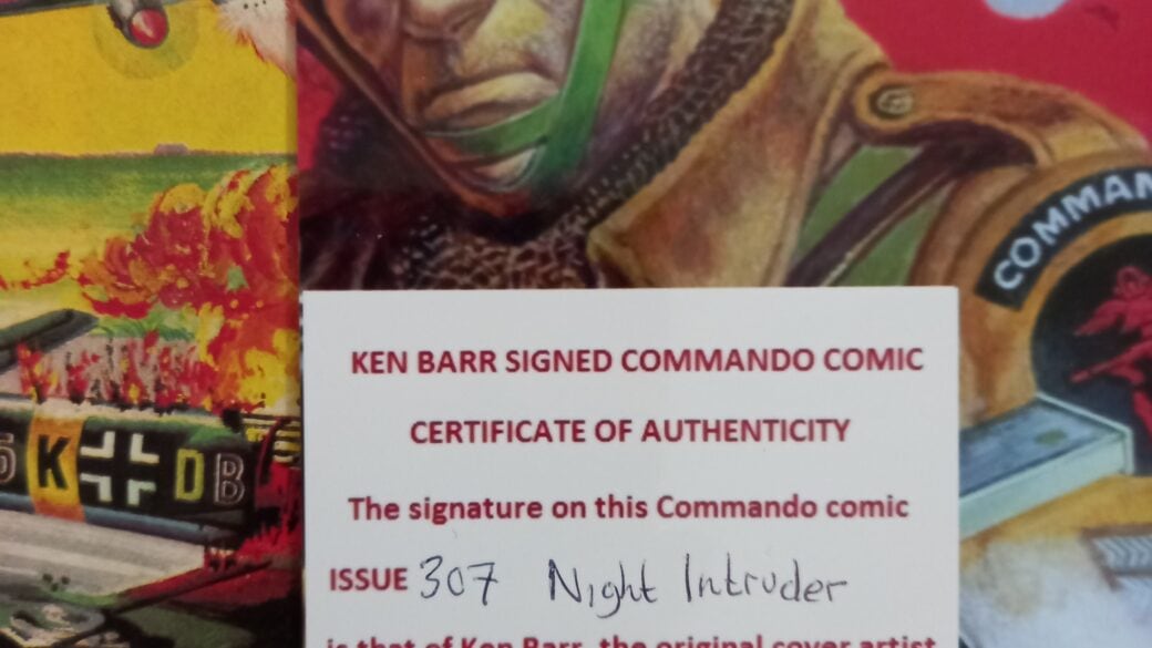 Spotlight On Commando Artist Ken Barr