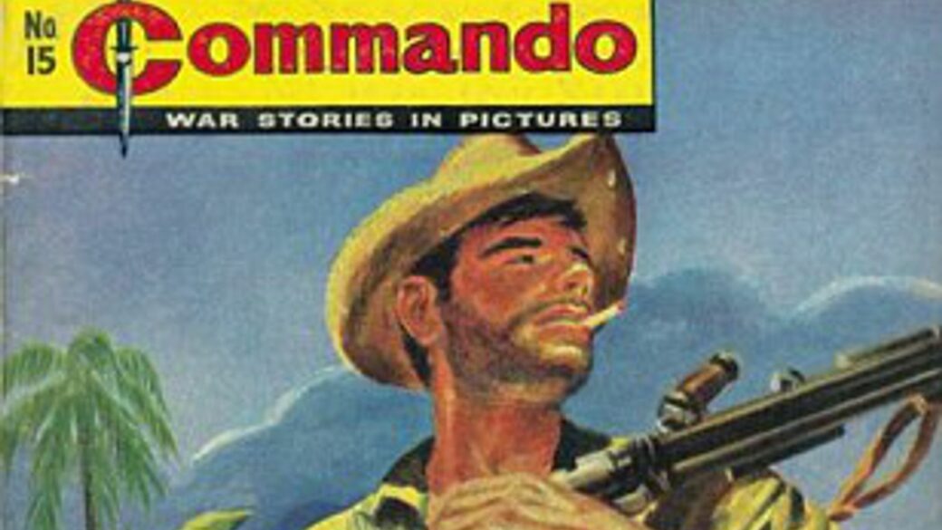 Commando Cover Art Newly Attributed to Jordi Longaron
