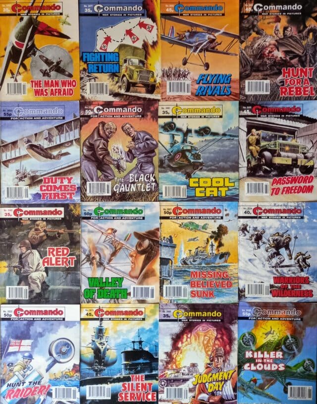 Commando comics bundle